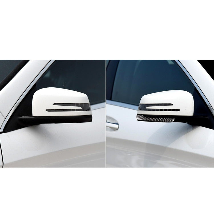 Car Carbon Fiber Rearview Mirror Anti-collision Strip A for Mercedes-Benz A/B/C/E Class/GLK/GLE/GLS/GLA/CLA, Left and Right Drive Universal - Anti Collision Sticker by PMC TechLife | Online Shopping South Africa | PMC TechLife | Buy Now Pay Later Mobicred
