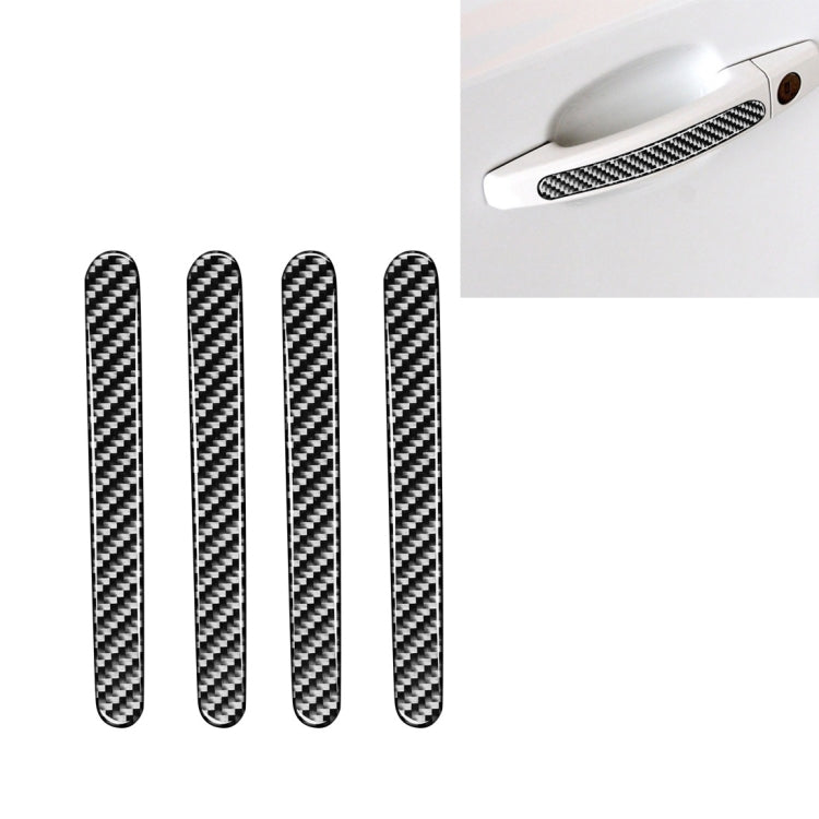 4 PCS Car Carbon Fiber Door Outside Handle Decorative Stickers for Chevrolet Cruze 2009-2015, Left and Right Drive Universal - free shipping - PMC Jewellery - Order now!