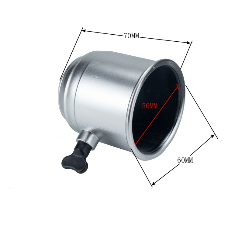 50mm Silver Plastic Car Truck Tow Ball Cover Cap Towing Hitch Trailer Towball Protection - Towing Bars by PMC TechLife | Online Shopping South Africa | PMC TechLife | Buy Now Pay Later Mobicred