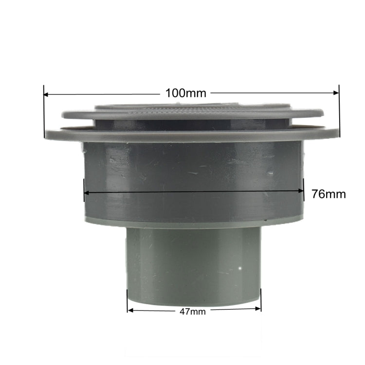 Universal AC Air Outlet Vent for RV Bus Boat Yacht Auto Air Conditioner Vent Replacement Parts Car Accessories, Size: 100 x 76 x 47mm - Air Conditioning System by PMC TechLife | Online Shopping South Africa | PMC TechLife | Buy Now Pay Later Mobicred