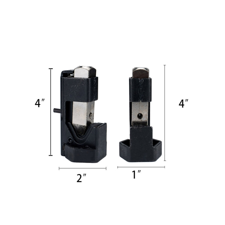 Car Battery Cable Hammer Crimper Hammer Lug Crimper Tool Pliers with T2 Copper 8 x 3/8 Heavy-duty Cold-pressed Wire Terminals - Booster Cable & Clip by PMC TechLife | Online Shopping South Africa | PMC TechLife | Buy Now Pay Later Mobicred
