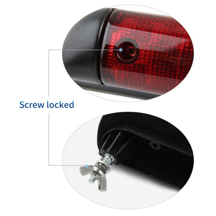 PZ460 Car Waterproof HD High Position Brake Light View Camera for Fiat / Citroen / Peugeot - Rear View Cameras by PMC TechLife | Online Shopping South Africa | PMC TechLife | Buy Now Pay Later Mobicred