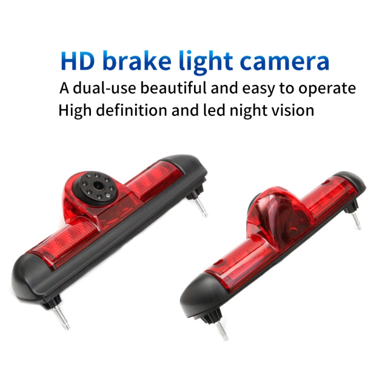 PZ460 Car Waterproof HD High Position Brake Light View Camera for Fiat / Citroen / Peugeot - Rear View Cameras by PMC TechLife | Online Shopping South Africa | PMC TechLife | Buy Now Pay Later Mobicred