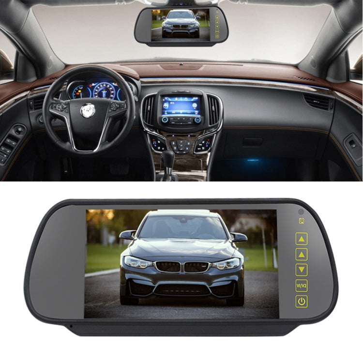 PZ464 Car Waterproof Brake Light View Camera + 7 inch Rearview Monitor for Renault / Vauxhall - Rear View Cameras by PMC TechLife | Online Shopping South Africa | PMC TechLife | Buy Now Pay Later Mobicred