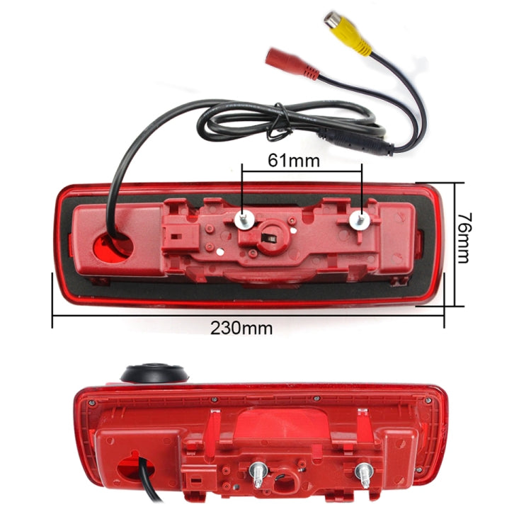 PZ463 Car Waterproof 170 Degree View Camera + 7 inch Rearview Monitor for Renault / Opel - Rear View Cameras by PMC TechLife | Online Shopping South Africa | PMC TechLife | Buy Now Pay Later Mobicred