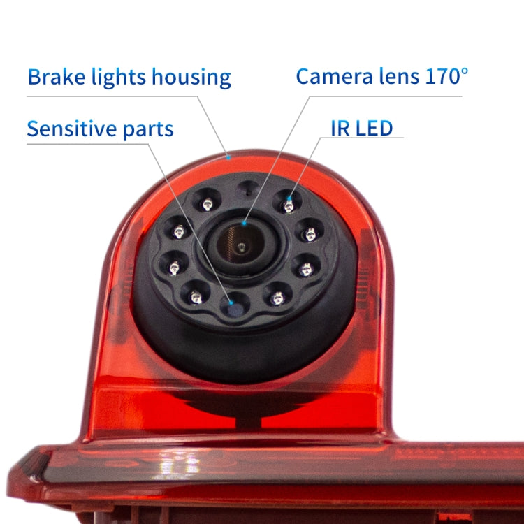 PZ463 Car Waterproof 170 Degree View Camera + 7 inch Rearview Monitor for Renault / Opel - Rear View Cameras by PMC TechLife | Online Shopping South Africa | PMC TechLife | Buy Now Pay Later Mobicred
