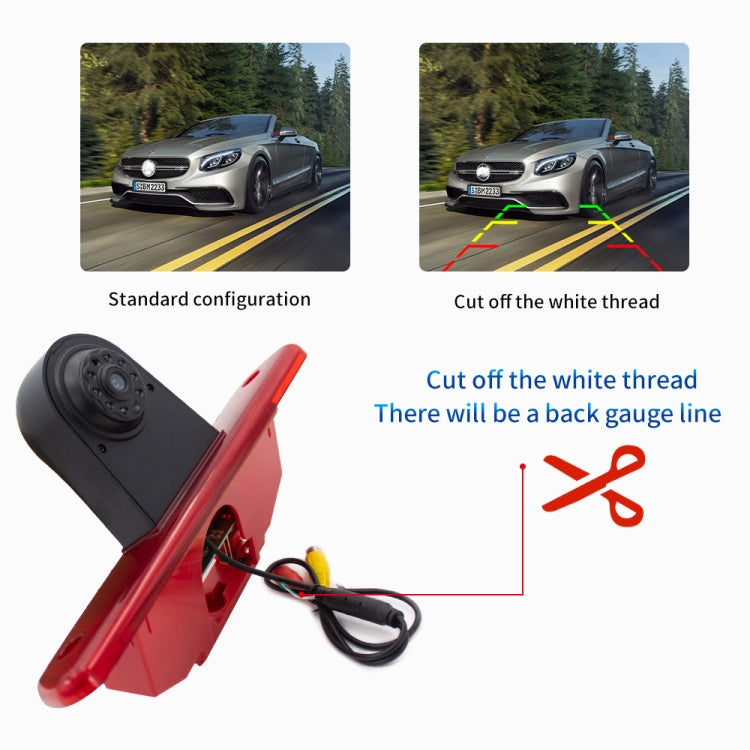 PZ465 Car Waterproof Brake Light View Camera for Citroen / Peugeot / Toyota - Rear View Cameras by PMC TechLife | Online Shopping South Africa | PMC TechLife | Buy Now Pay Later Mobicred