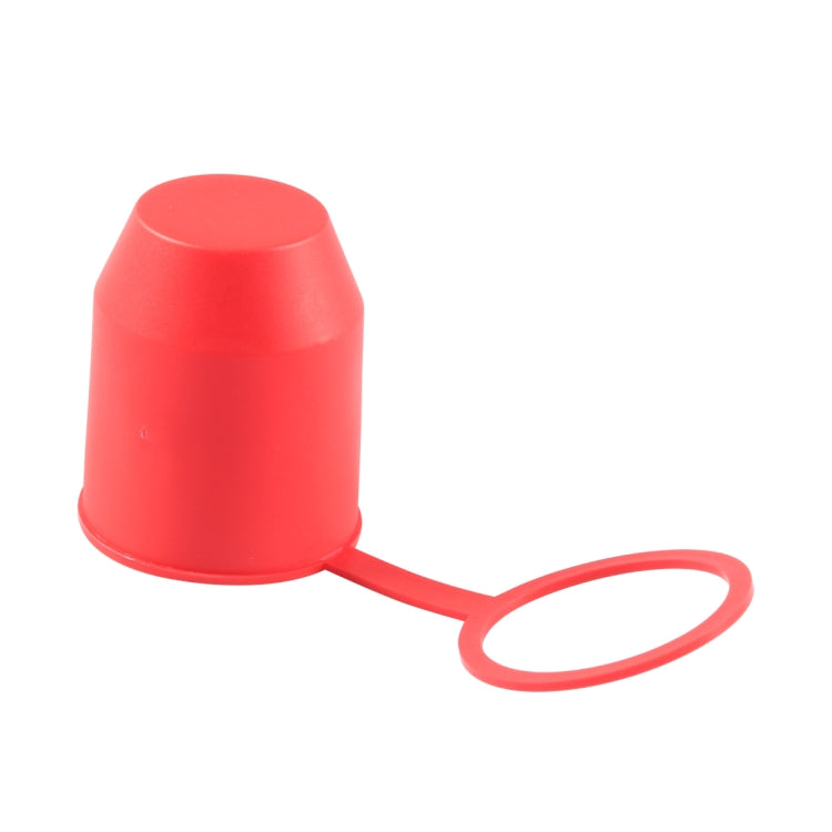 50mm Plastic Car Truck Tow Ball Cover Cap Towing Hitch Trailer Towball Protection (Red) - Towing Bars by PMC TechLife | Online Shopping South Africa | PMC TechLife | Buy Now Pay Later Mobicred