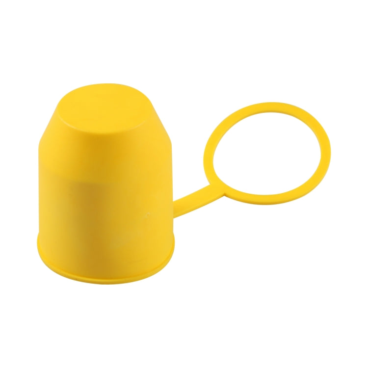 50mm Plastic Car Truck Tow Ball Cover Cap Towing Hitch Trailer Towball Protection (Yellow) - Towing Bars by PMC TechLife | Online Shopping South Africa | PMC TechLife | Buy Now Pay Later Mobicred