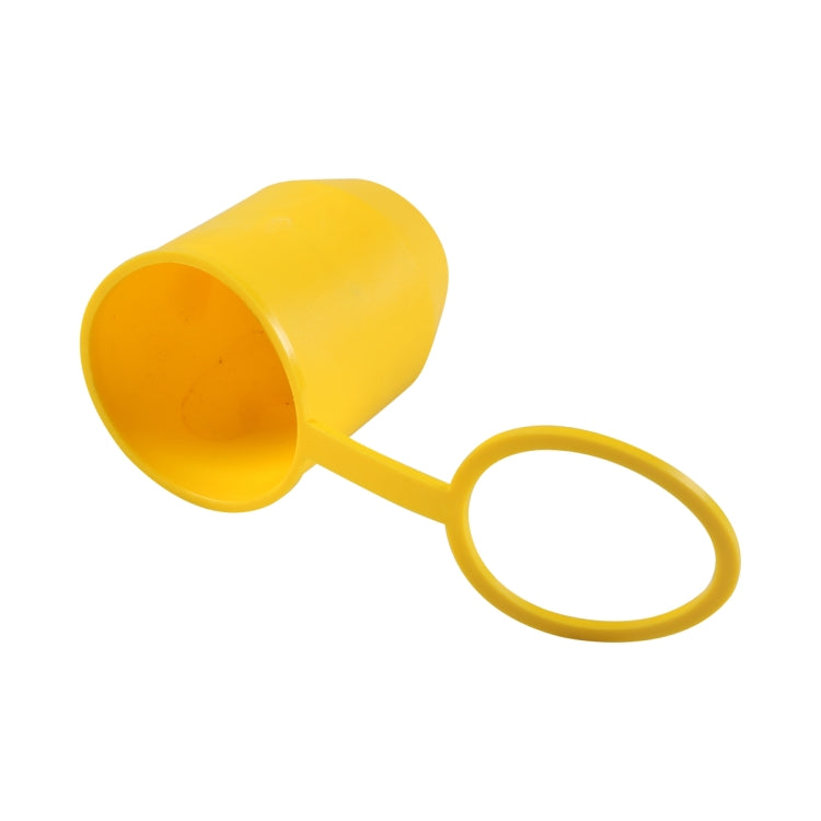 50mm Plastic Car Truck Tow Ball Cover Cap Towing Hitch Trailer Towball Protection (Yellow) - Towing Bars by PMC TechLife | Online Shopping South Africa | PMC TechLife | Buy Now Pay Later Mobicred