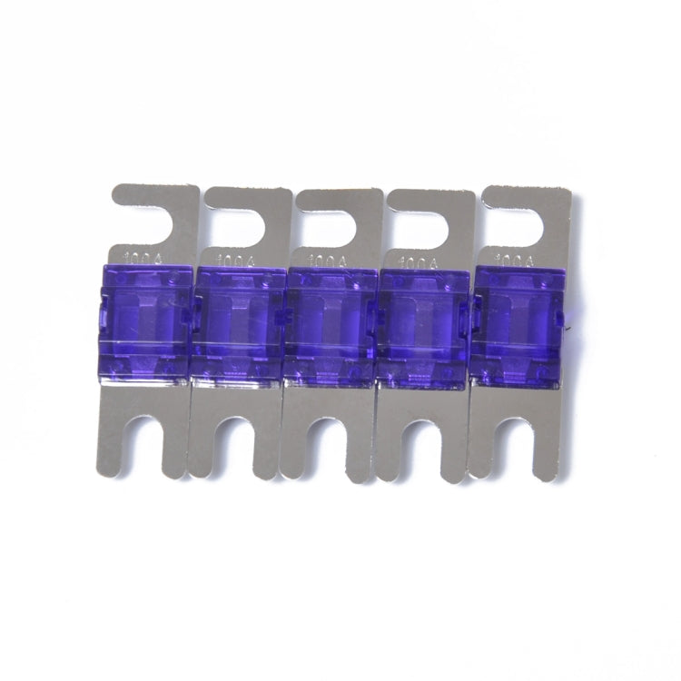 5 PCS Car Audio AFS Mini ANL 100Amp Fuse Nicked Plated - Fuse by PMC TechLife | Online Shopping South Africa | PMC TechLife | Buy Now Pay Later Mobicred
