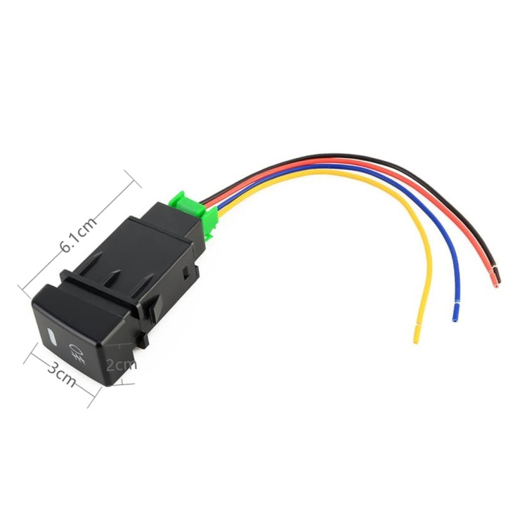 Car Fog Light On-Off Button Switch for Isuzu, with Cable - Car Switches by PMC TechLife | Online Shopping South Africa | PMC TechLife | Buy Now Pay Later Mobicred