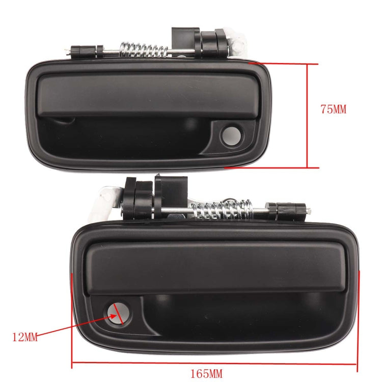 2 PCS Auto Outside Door Handles 922035020LH / 6921035070RH  for Toyota Tacoma - Door Handles by PMC TechLife | Online Shopping South Africa | PMC TechLife | Buy Now Pay Later Mobicred