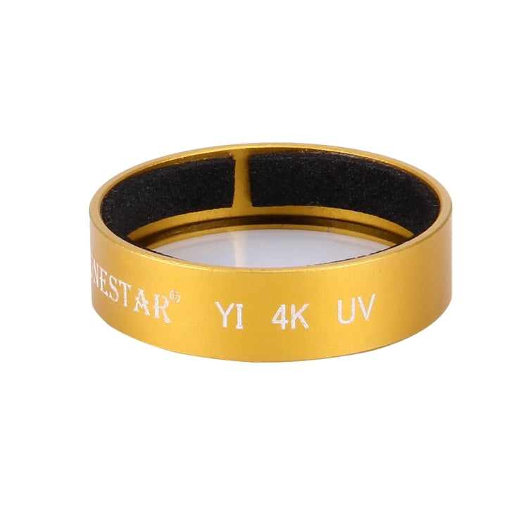 JUNESTAR for Xiaomi Xiaoyi Yi II 4K Sport Action Camera Proffesional UV Filter(Gold) - Lens Filter by JSR | Online Shopping South Africa | PMC TechLife | Buy Now Pay Later Mobicred