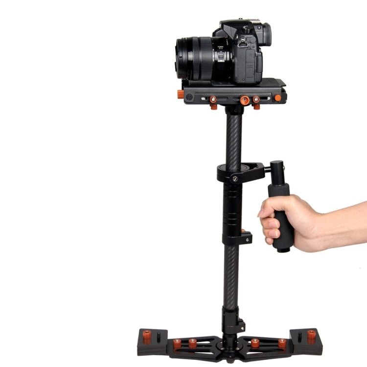 YELANGU S800 Professional 47-80cm Maximum Burden 5kg Carbon Fibre Handheld Stabilizer Steadicam Solo for DSLR & DV Digital Video & other Cameras - free shipping - PMC TechLife - Order now!