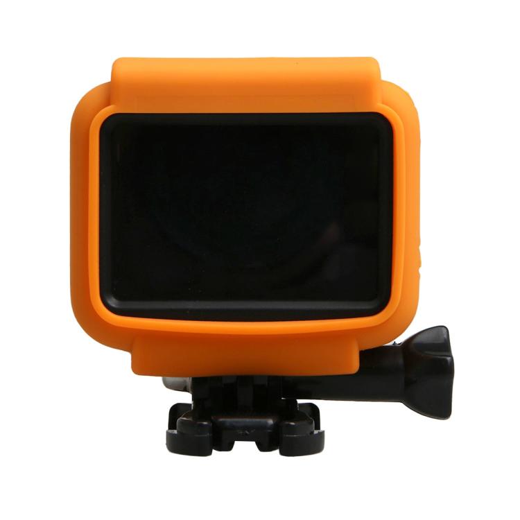 Original for GoPro HERO5 Silicone Border Frame Mount Housing Protective Case Cover Shell(Orange) - Silicone Cases by PMC TechLife | Online Shopping South Africa | PMC TechLife | Buy Now Pay Later Mobicred