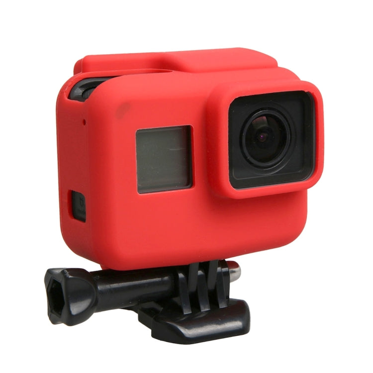 Original for GoPro HERO5 Silicone Border Frame Mount Housing Protective Case Cover Shell(Red) - free shipping - PMC TechLife - Order now!