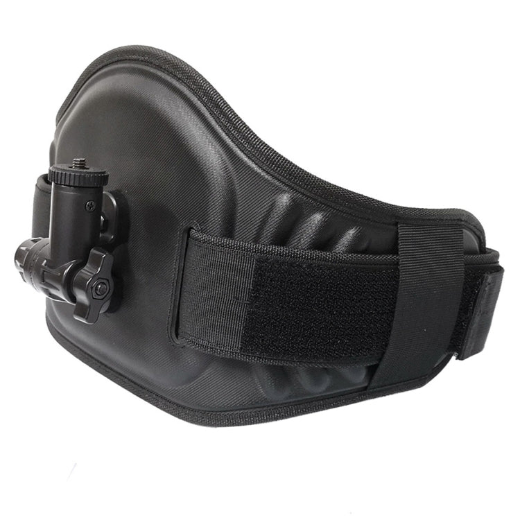 Waist Belt Mount Strap with Adapter & Screw for GoPro, Insta360, DJI and Other Action Cameras(Black) - Chest Belt by PMC TechLife | Online Shopping South Africa | PMC TechLife | Buy Now Pay Later Mobicred