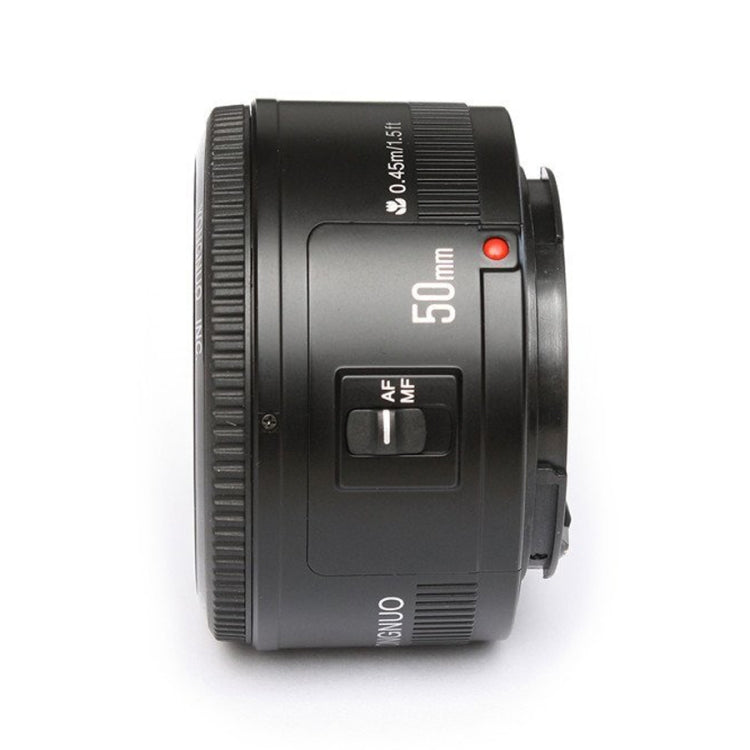 YONGNUO YN50MM F1.8C Auto Focus Lens for Canon EF Mount New Lens(Black) - free shipping - PMC TechLife - Order now!
