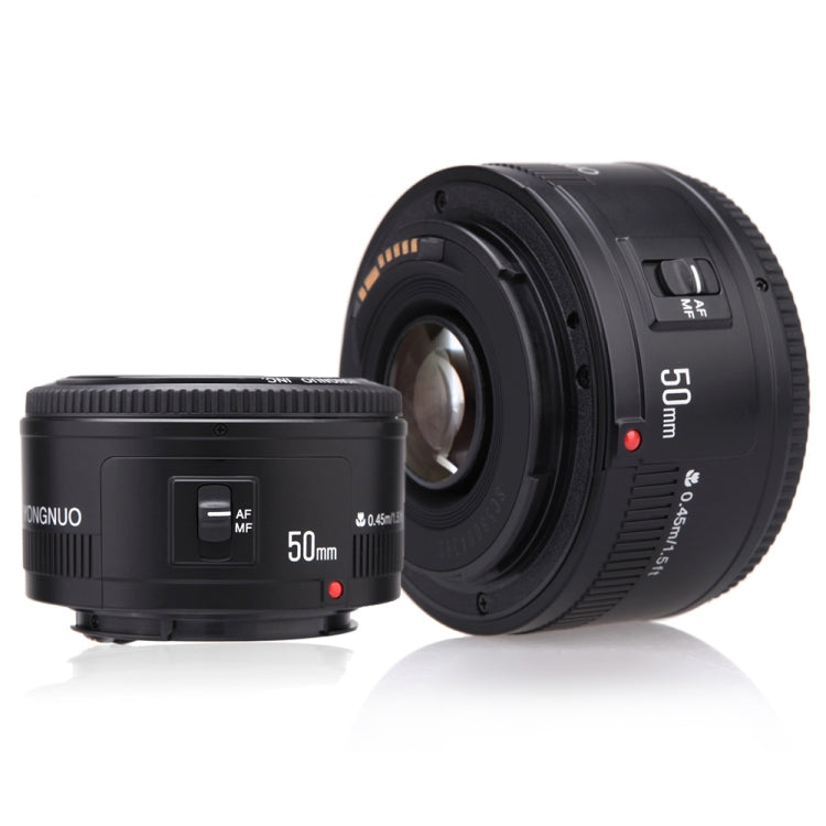 YONGNUO YN50MM F1.8C II F1.8 Auto Focus Lens for Canon EF Mount New Lens (Black) - free shipping - PMC TechLife - Order now!