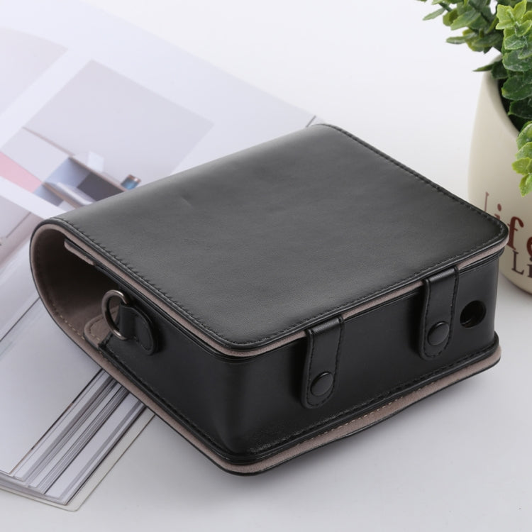 Retro Style Full Body Camera PU Leather Case Bag with Strap for FUJIFILM instax SQUARE SQ6 (Black) - free shipping - PMC TechLife - Order now!