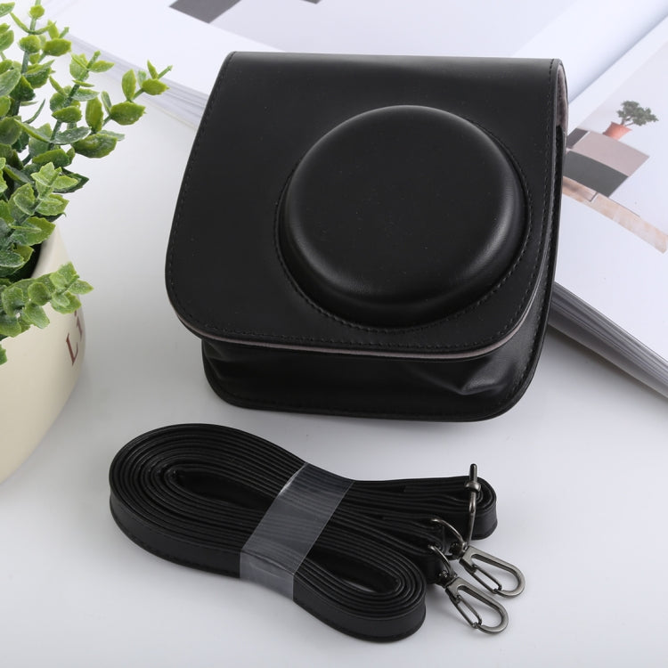 Retro Style Full Body Camera PU Leather Case Bag with Strap for FUJIFILM instax mini 9 / mini 8+ / mini 8(Black) - free shipping - PMC TechLife - Order now!