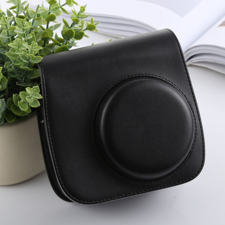 Retro Style Full Body Camera PU Leather Case Bag with Strap for FUJIFILM instax mini 9 / mini 8+ / mini 8(Black) - free shipping - PMC TechLife - Order now!