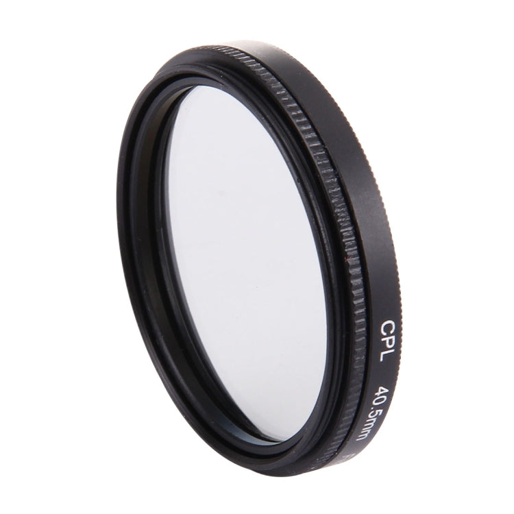 JUNESTAR 4 in 1 Proffesional 40.5mm Lens Filter(CPL + UV) & Waterproof Housing Case Adapter Ring & Lens Protective Cap for GoPro HERO4 / 3+ / 3 Sport Action Camera - Lens Filter by JSR | Online Shopping South Africa | PMC TechLife | Buy Now Pay Later Mobicred