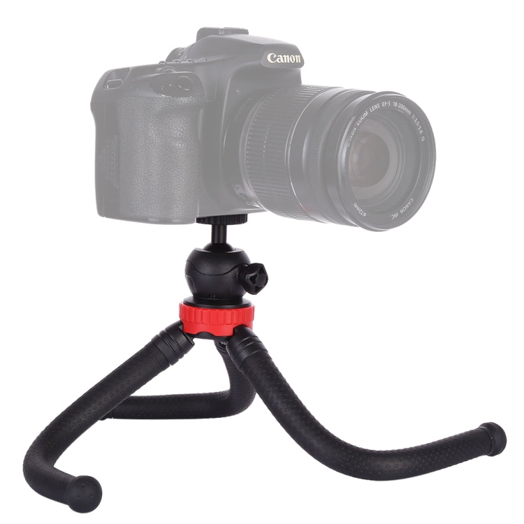 MZ305 Mini Octopus Flexible Tripod Holder with Ball Head for SLR Cameras, GoPro HERO10 Black / HERO9 Black / HERO8 Black /7 /6 /5 /5 Session /4 Session /4 /3+ /3 /2 /1, DJI Osmo Action, Xiaoyi and Other Action Cameras, Cellphone, Size:30cmx5cm - Portable Mini Tripod by PMC TechLife | Online Shopping South Africa | PMC TechLife | Buy Now Pay Later Mobicred