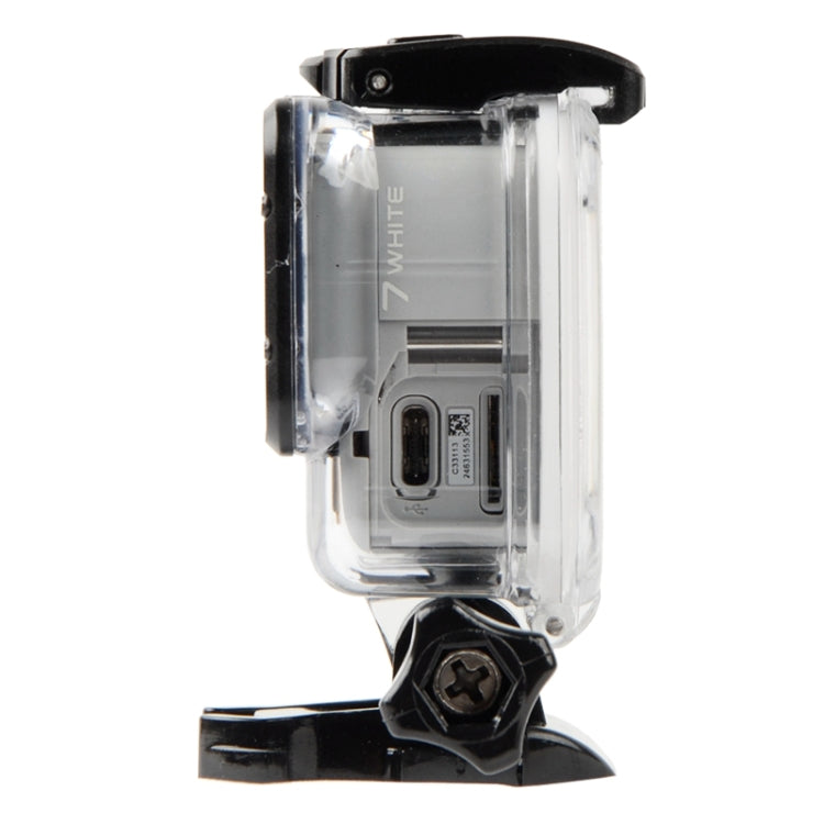 GP452 Waterproof Case + Touch Back Cover for GoPro HERO7 White / Silver - Waterproof Cases by PMC TechLife | Online Shopping South Africa | PMC TechLife | Buy Now Pay Later Mobicred