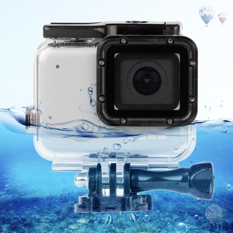 GP452 Waterproof Case + Touch Back Cover for GoPro HERO7 White / Silver - Waterproof Cases by PMC TechLife | Online Shopping South Africa | PMC TechLife | Buy Now Pay Later Mobicred