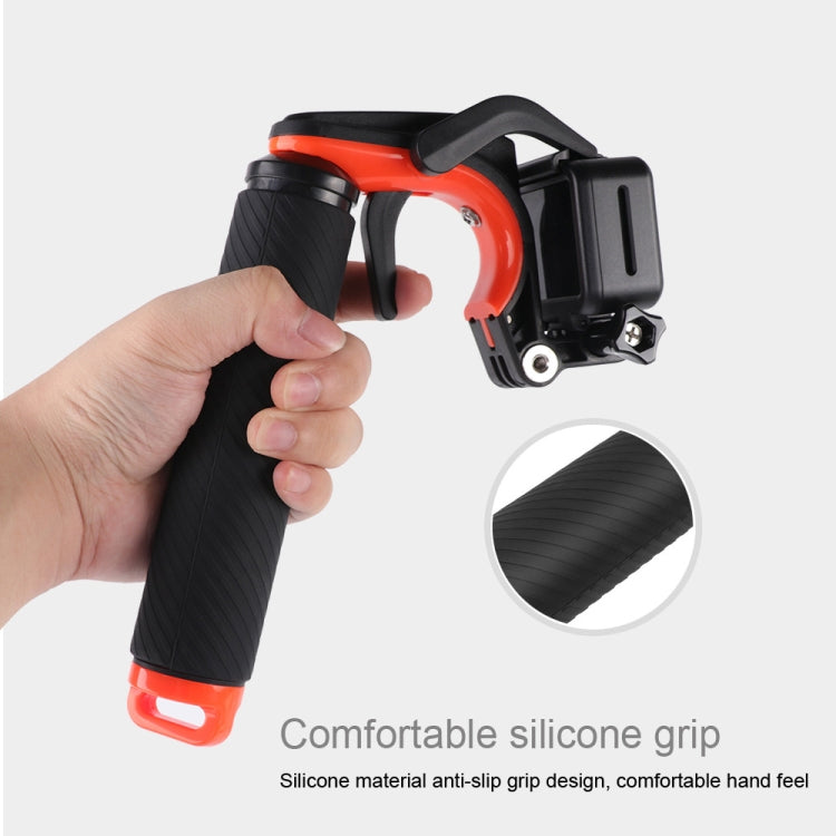 Shutter Trigger + Floating Hand Grip Diving Buoyancy Stick with Adjustable Anti-lost Strap & Screw & Wrench for DJI Osmo Action - Other by PMC TechLife | Online Shopping South Africa | PMC TechLife | Buy Now Pay Later Mobicred