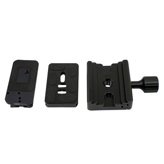 FCD-1 Dual-use Knob Quick Release Clamp Adapter Plate Mount for 39mm Arca / 32mm SLIDEFIX Quick Release Plate - free shipping - PMC TechLife - Order now!