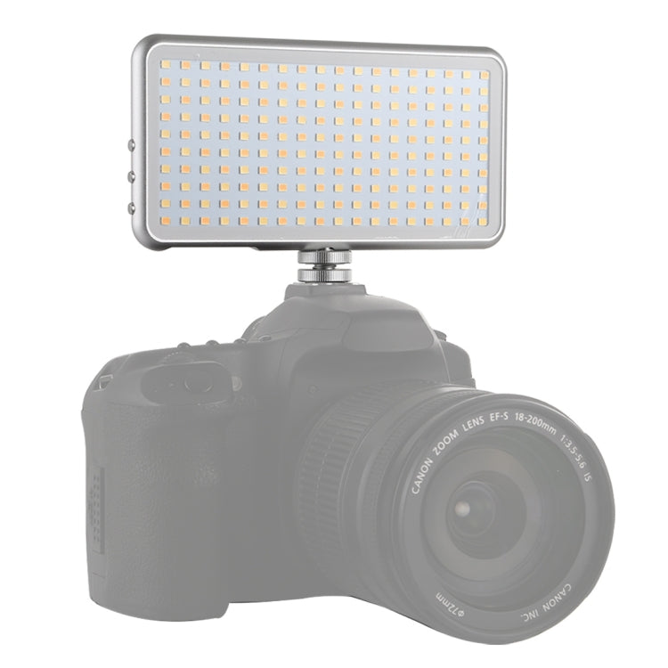 LED011S Pocket 180 LEDs Professional Vlogging Photography Video & Photo Studio Light with OLED Display & Cold Shoe Adapter Mount for Canon / Nikon DSLR Cameras - free shipping - PMC TechLife - Order now!