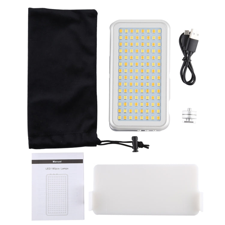 LED-013 Pocket 112 LEDs Professional Vlogging Photography Video & Photo Studio Light with OLED Display & Cold Shoe Adapter Mount for Canon / Nikon DSLR Cameras - free shipping - PMC TechLife - Order now!