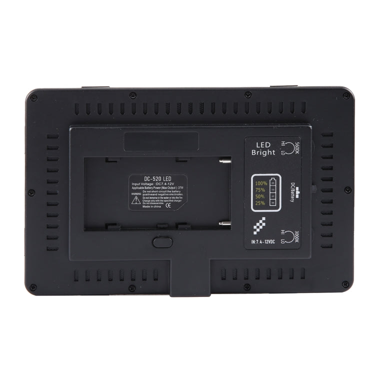 LED01 520 LEDs 4100LM Professional Vlogging Photography Video & Photo Studio Light for Canon / Nikon DSLR Cameras - free shipping - PMC TechLife - Order now!