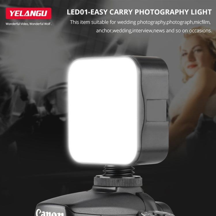 YELANGU LED01 49 LED Video Light for Camera / Video Camcorder (Black) - free shipping - PMC TechLife - Order now!