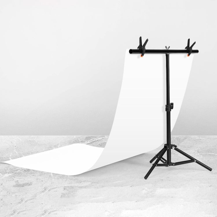 70x75cm T-Shape Photo Studio Background Support Stand Backdrop Crossbar Bracket Kit with Clips, No Backdrop - free shipping - PMC TechLife - Order now!