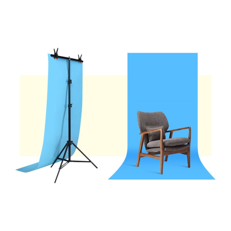 100x200cm T-Shape Photo Studio Background Support Stand Backdrop Crossbar Bracket Kit with Clips, No Backdrop - free shipping - PMC TechLife - Order now!