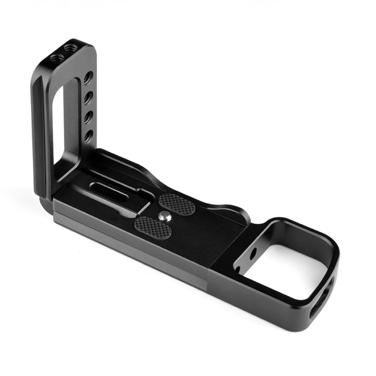 YELANGU YLG0715A 1/4 inch Vertical Shoot Quick Release L Plate Bracket Base Holder for Sony A6300 / A6000 / A6100 / A6400 / A6500 (Black) - free shipping - PMC TechLife - Order now!