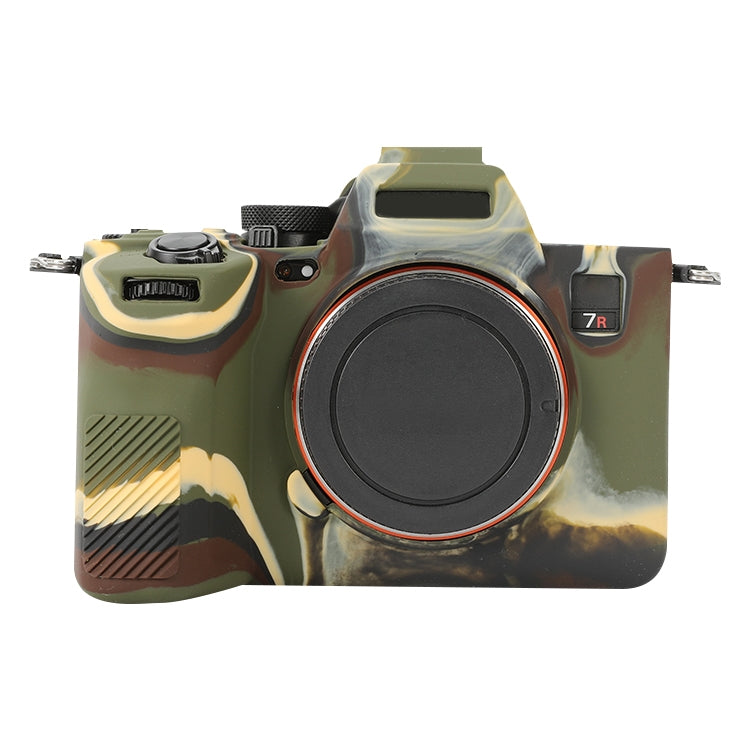 For Sony ILCE-7RM5 / Alpha 7R V Soft Silicone Protective Case (Camouflage) - Protective Case by PMC TechLife | Online Shopping South Africa | PMC TechLife | Buy Now Pay Later Mobicred