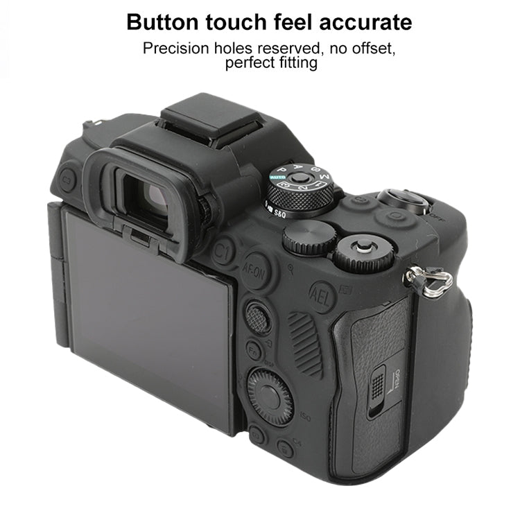 For Sony ILCE-7RM5 / Alpha 7R V Soft Silicone Protective Case (Black) - Protective Case by PMC TechLife | Online Shopping South Africa | PMC TechLife | Buy Now Pay Later Mobicred