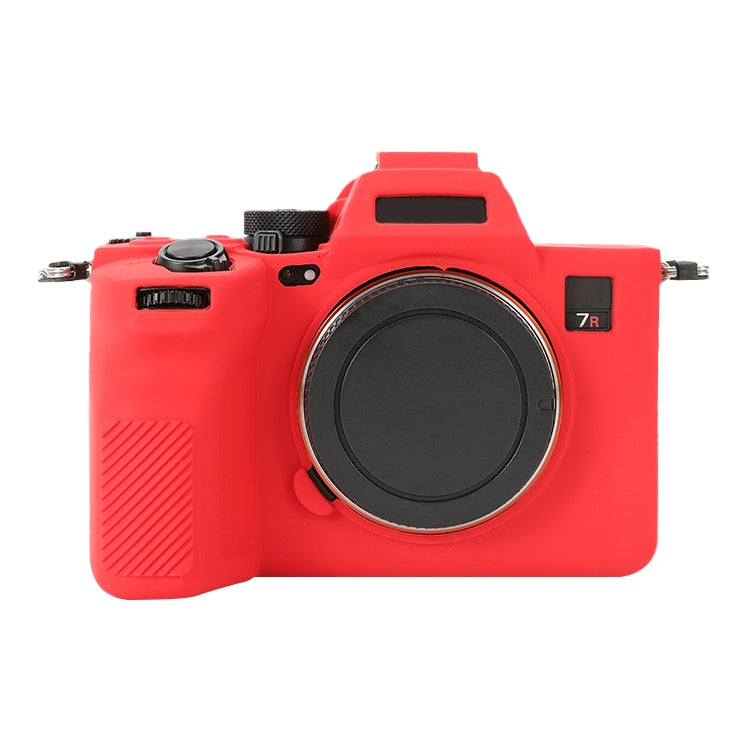 For Sony ILCE-7RM5 / Alpha 7R V Soft Silicone Protective Case (Red) - free shipping - PMC TechLife - Order now!