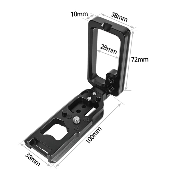 1/4 inch  Vertical Shoot Quick Release L Plate Bracket Base Holder for Nikon Z6 / Z7 - free shipping - PMC TechLife - Order now!