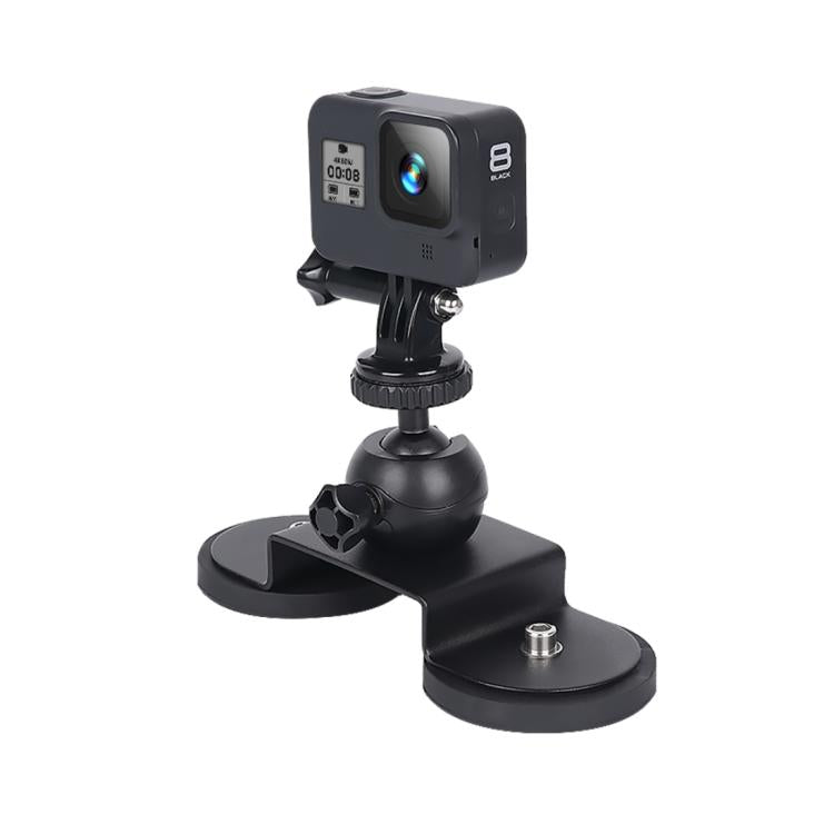 Car Suction Cup Mount Bracket for GoPro Hero11 Black / HERO10 Black / HERO9 Black / HERO8 Black /7 /6 /5 /5 Session /4 Session /4 /3+ /3 /2 /1, Xiaoyi and Other Action Cameras,, Size: M(Black) - Holder by PMC TechLife | Online Shopping South Africa | PMC TechLife | Buy Now Pay Later Mobicred