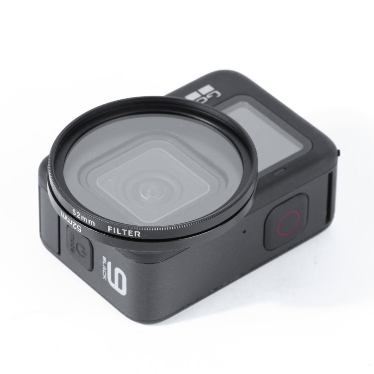 RUIGPRO for GoPro HERO10 Black / HERO9 Black Professional 52mm CPL Lens Filter with Filter Adapter Ring & Lens Cap - free shipping - PMC TechLife - Order now!