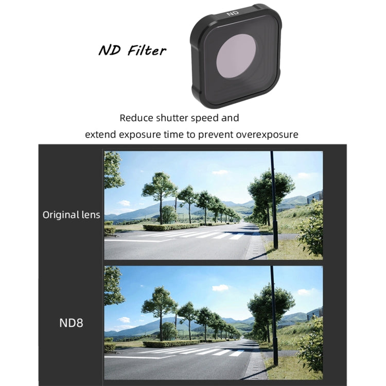 JSR KB Series ND4 Lens Filter for GoPro HERO13 Black /12 Black /11 Black /10 Black /9 Black - Lens Filter by JSR | Online Shopping South Africa | PMC TechLife | Buy Now Pay Later Mobicred