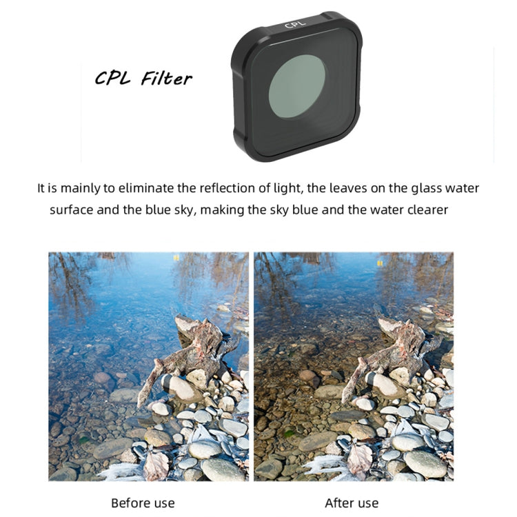 JSR KB Series MCUV+CPL+ND8+ND16+ND32 Lens Filter for GoPro HERO13 Black /12 Black /11 Black /10 Black /9 Black - free shipping - PMC TechLife - Order now!