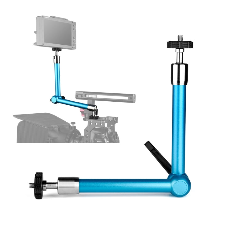 YELANGU 11 inch Adjustable Friction Articulating Magic Arm(Blue) - free shipping - PMC TechLife - Order now!