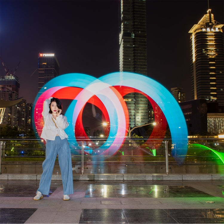 LUXCeO P7RGB Pro Colorful Photo LED Stick Video Light APP Control Adjustable Color Temperature Waterproof Handheld LED Fill Light with Remote Control - free shipping - PMC TechLife - Order now!